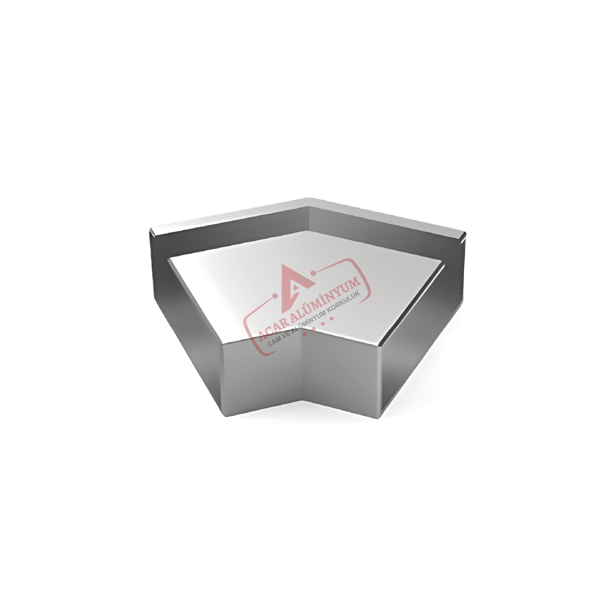 80x30 Önden kanallı dirsek 45°